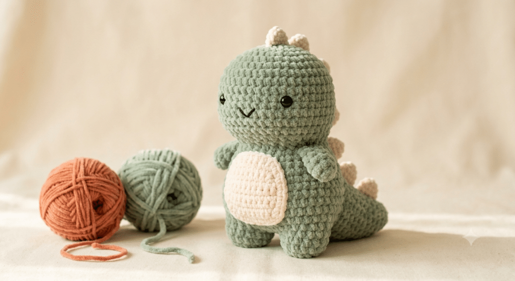 crochet dinosaur pattern free