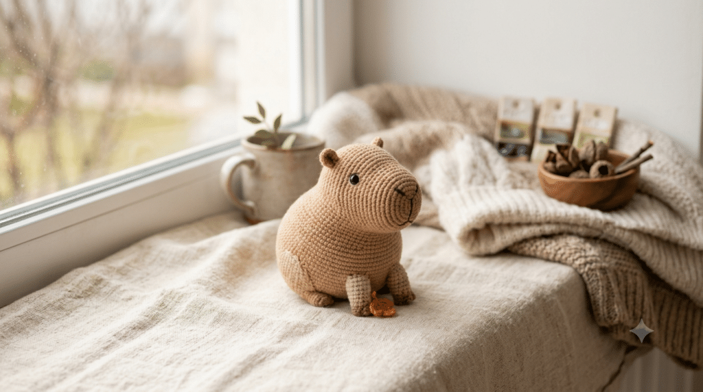 crochet capybara pattern