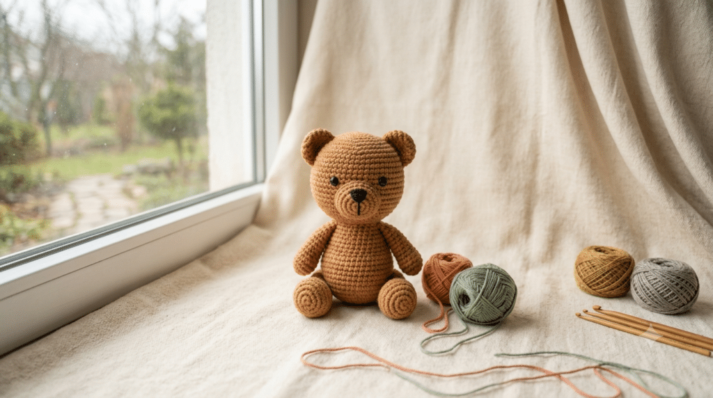 crochet bear pattern easy