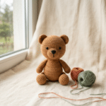 crochet bear pattern easy