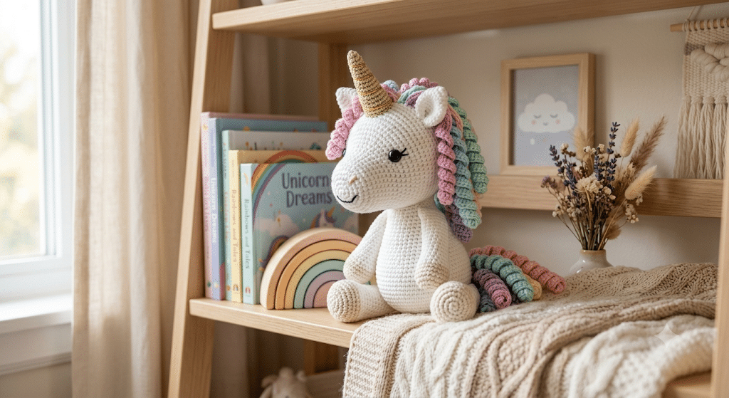 finished crochet unicorn pattern free