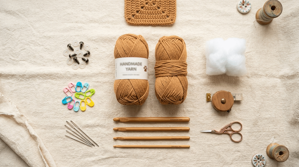 crochet bear supplies