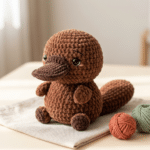 crochet platypus pattern handmade amigurumi