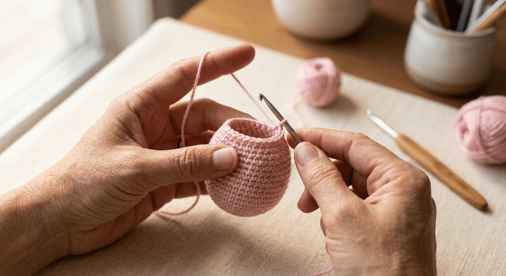 crochet axolotl body tutorial
