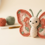 crochet butterfly pattern handmade amigurumi