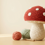 crochet mushroom pattern
