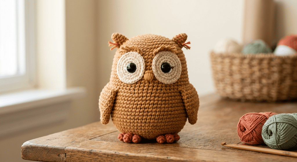 crochet owl pattern free