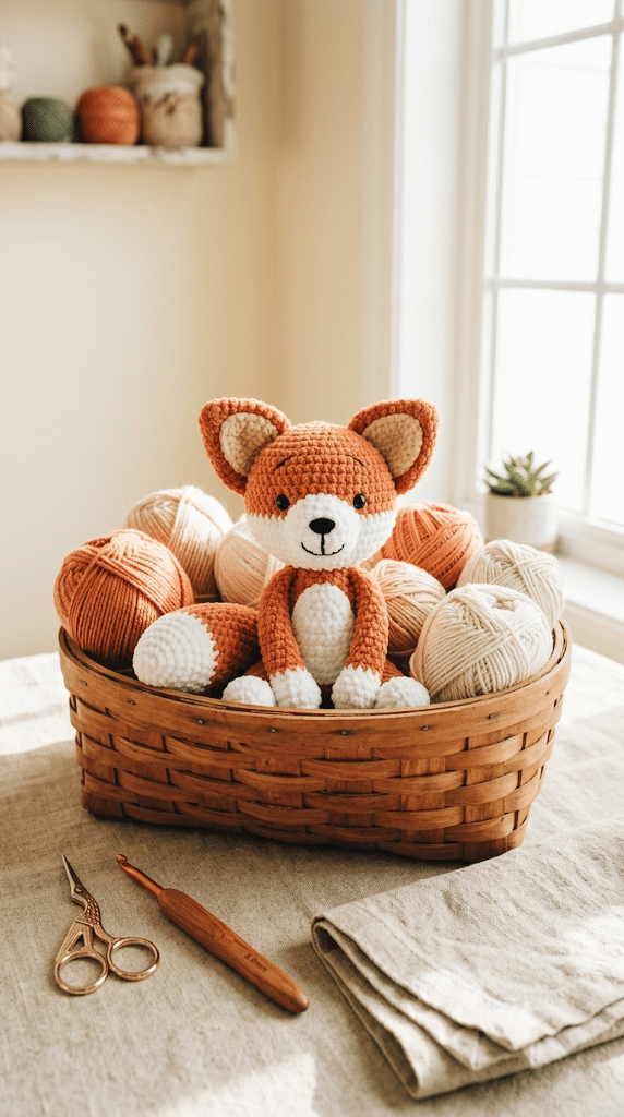 easy crochet fox pattern