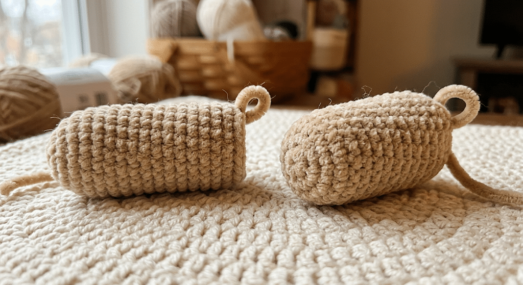 Leah the Fawn amigurumi crochet muzzle
