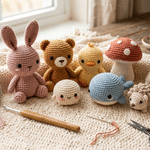 What is amigurumi? Cute handmade crochet animals and toys